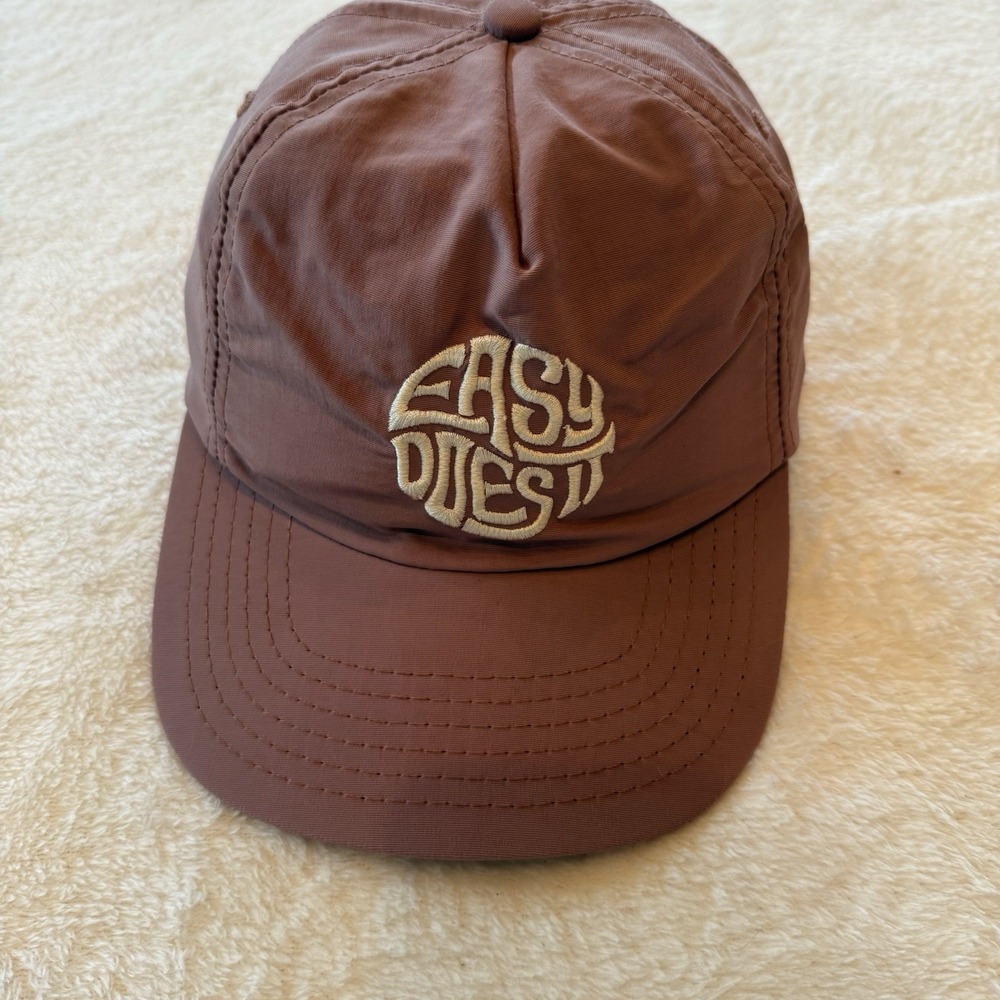 Katin Easy Does It Mauve Snapback Hat Cap One Size Dad Skate Surf Hike MADE USA